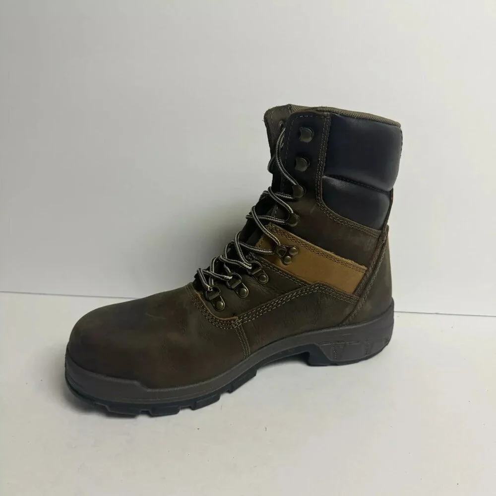 Wolverine Mens Cabor 8” Boot Brown Size 10.5 M
